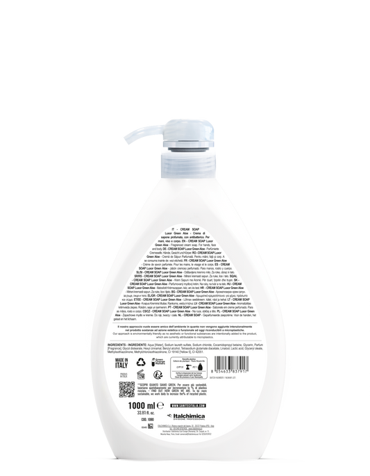 CREAM SOAP Luxor Green Aloe - Течен сапун