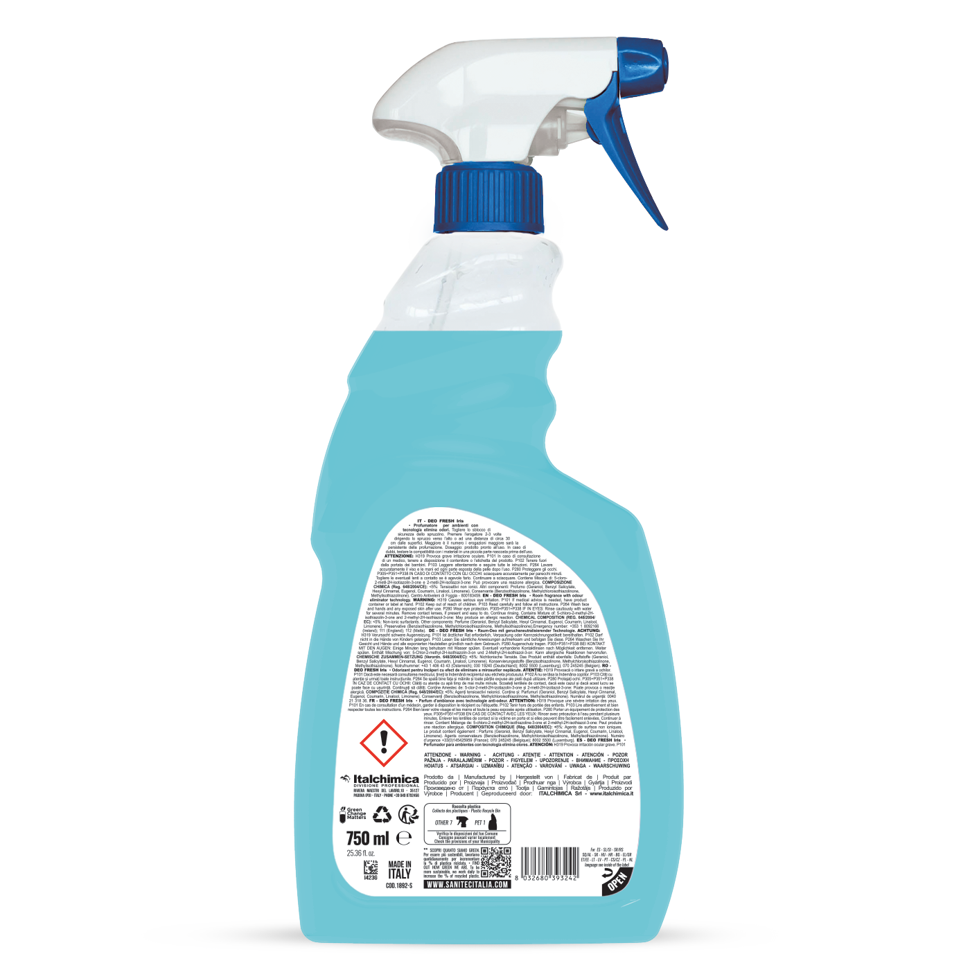 DEO FRESH Talco e Iris - Ароматизатор
