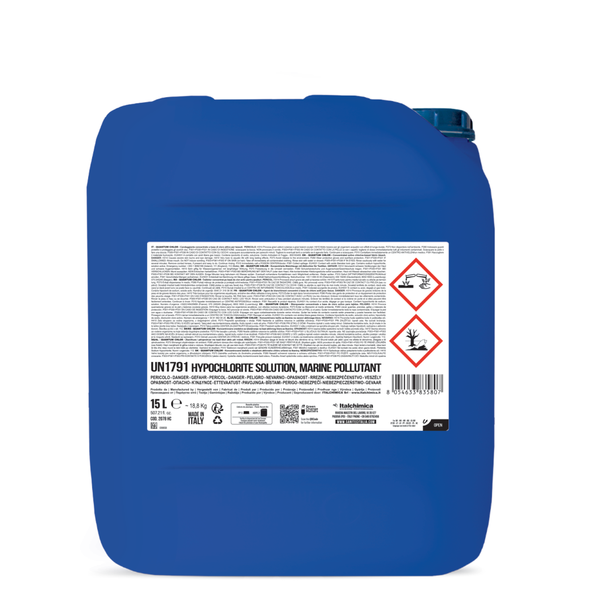 LAUNDRY CHLOR - Професионална хлорна белина