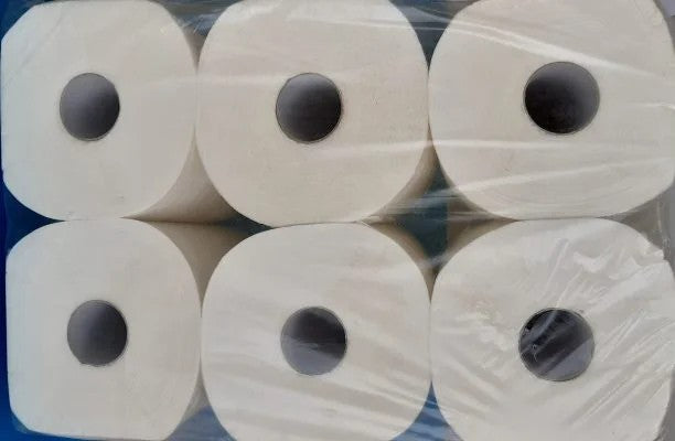 Тоалетна хартия Мини джъмбо 12бр./стек