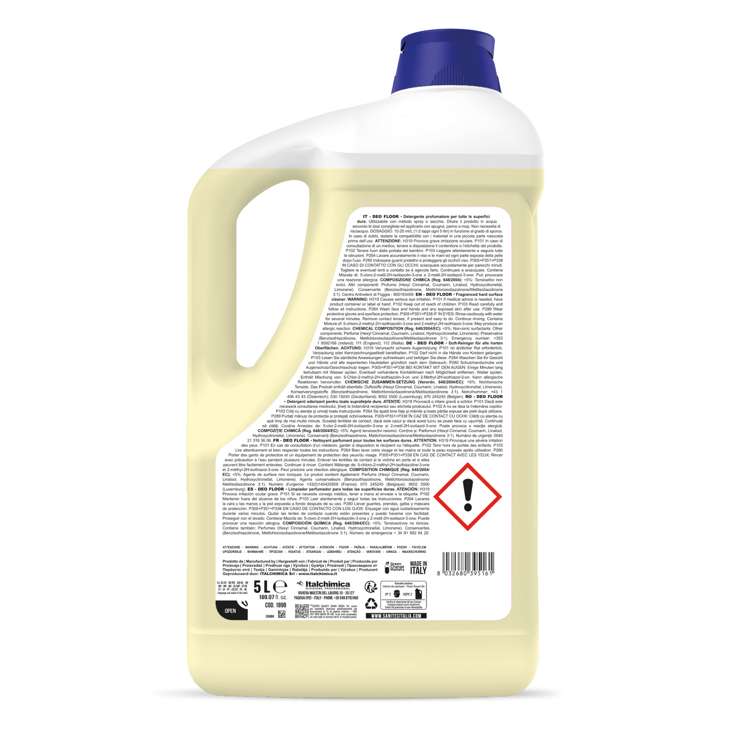 DEO FLOOR Essenza di Argan - Препарат за под