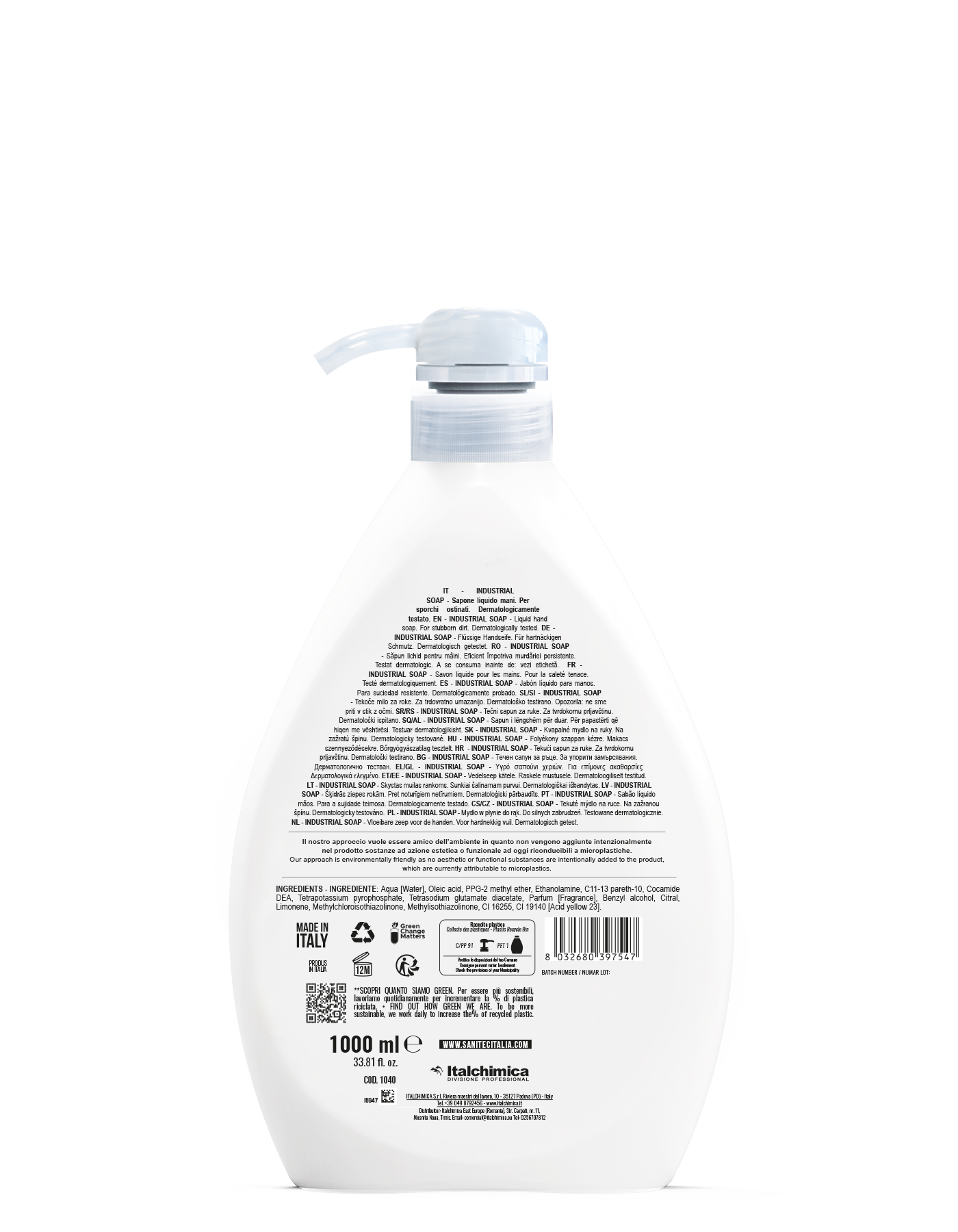 INDUSTRIAL SOAP - Течен сапун