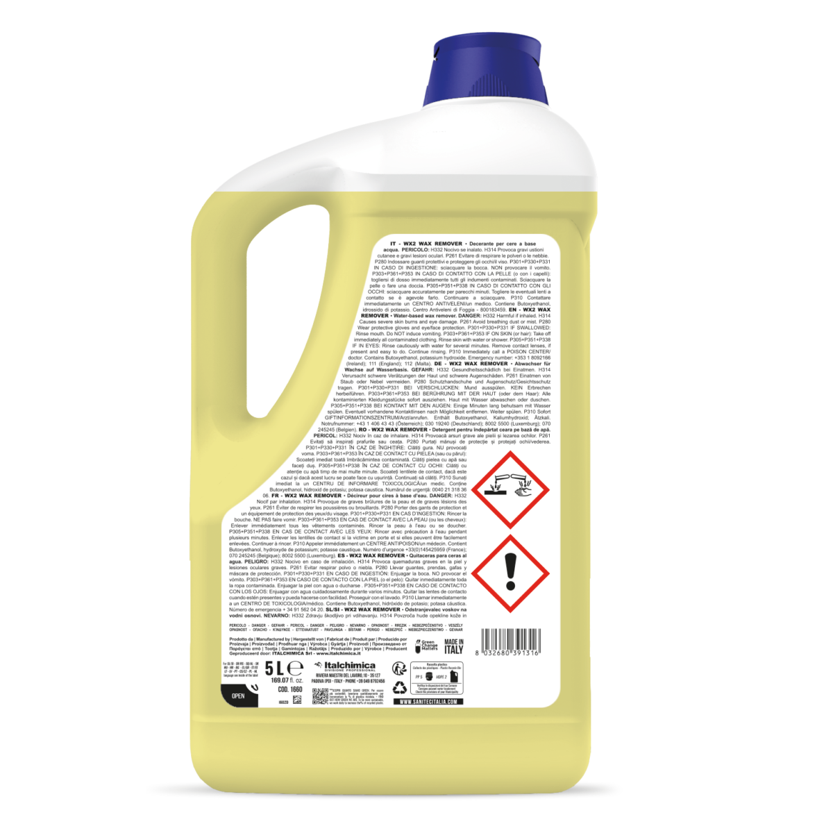 WX2 WAX REMOVER - Обезмаслител за восък