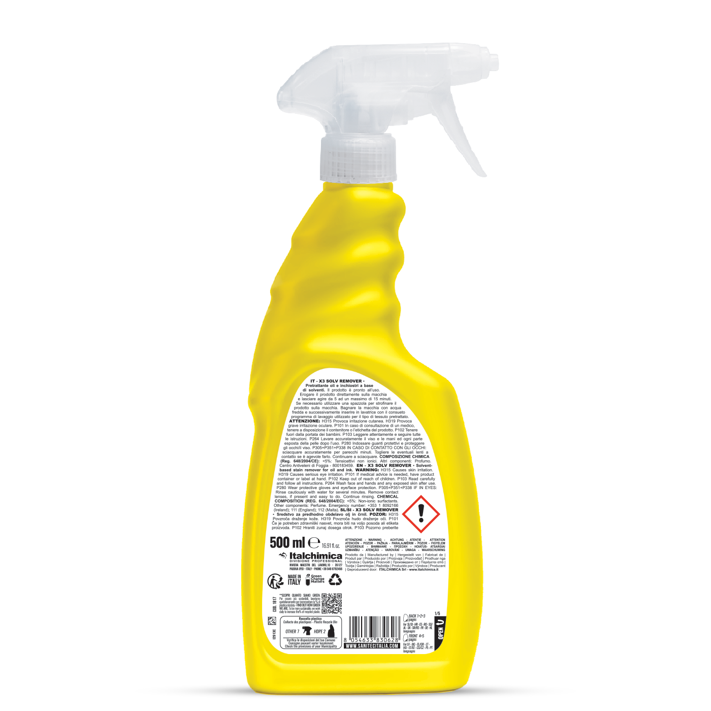 X3 SOLV REMOVER - Универсален препарат за петна