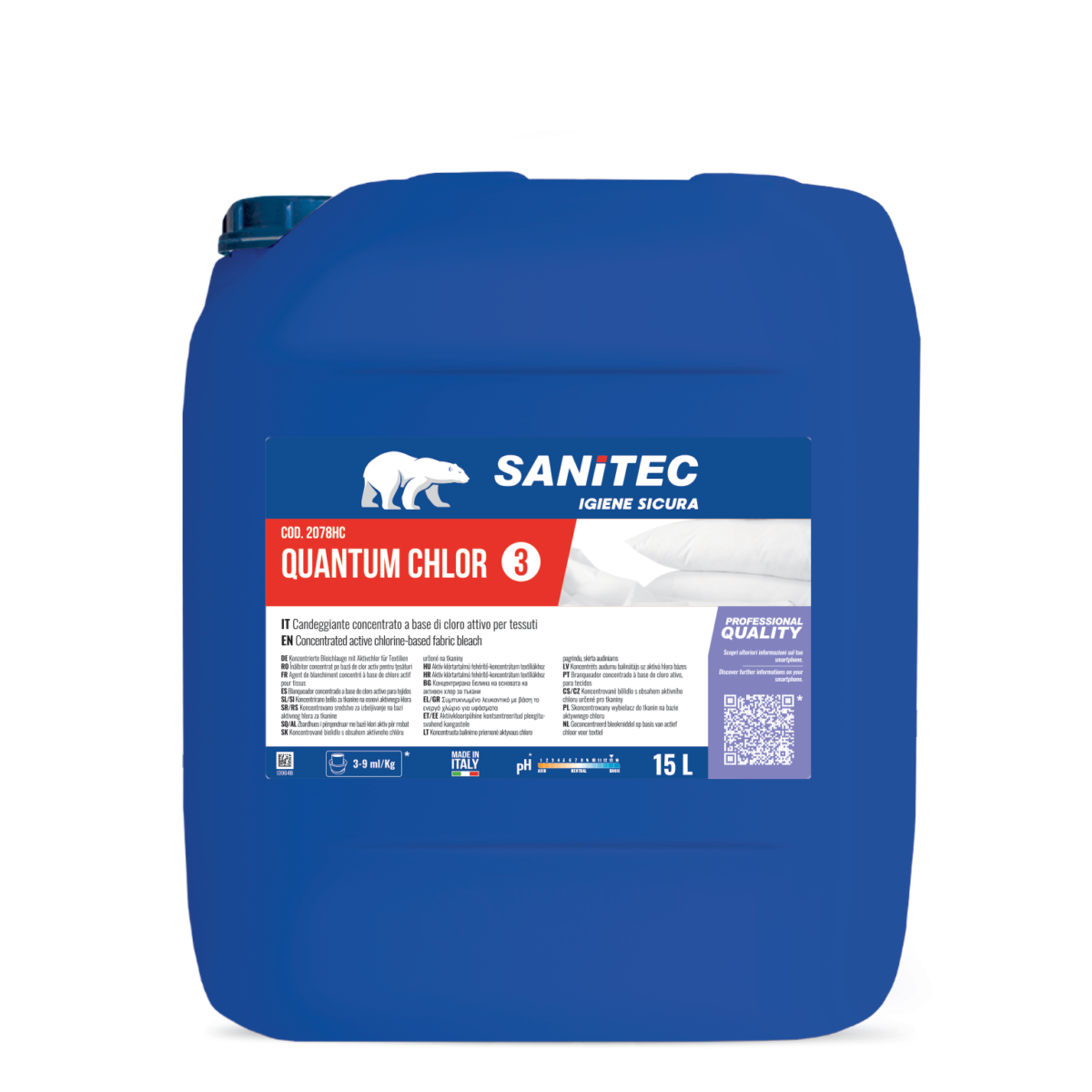 LAUNDRY CHLOR - Професионална хлорна белина