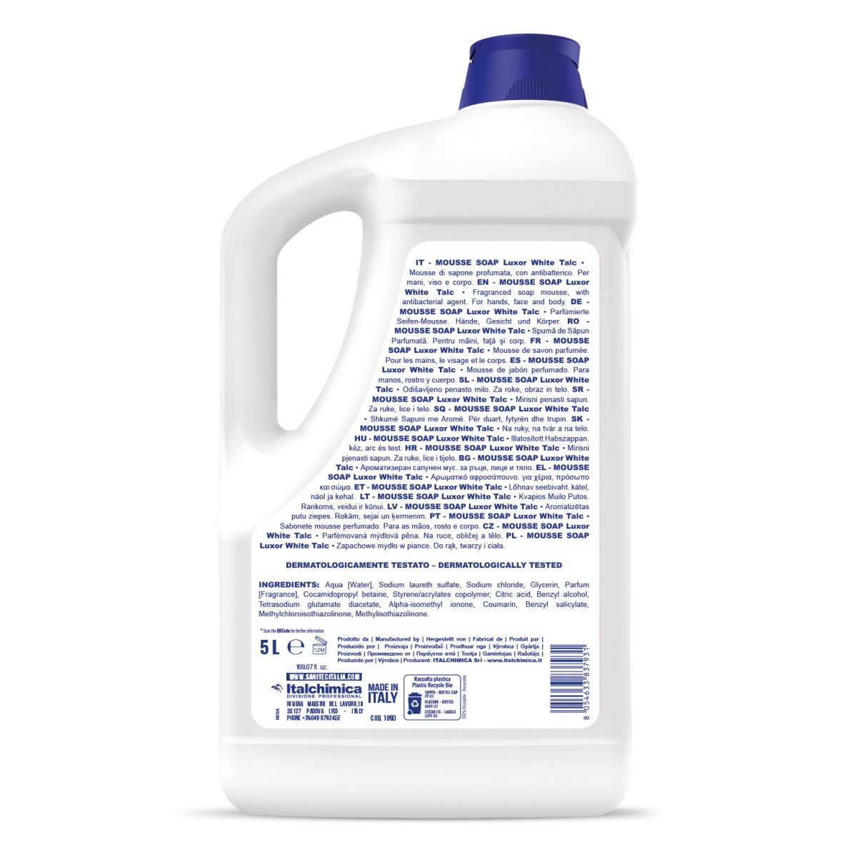 MOUSSE SOAP Luxor White Talc - Течен сапун